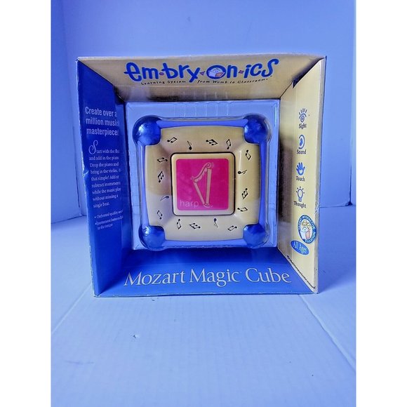 Embryonics Munchkin Mozart Magic Cube Musical Music 6 mo 1 year Infant Baby Toy - Picture 10 of 13